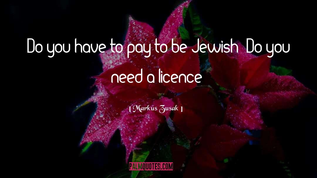 Jewish quotes by Markus Zusak