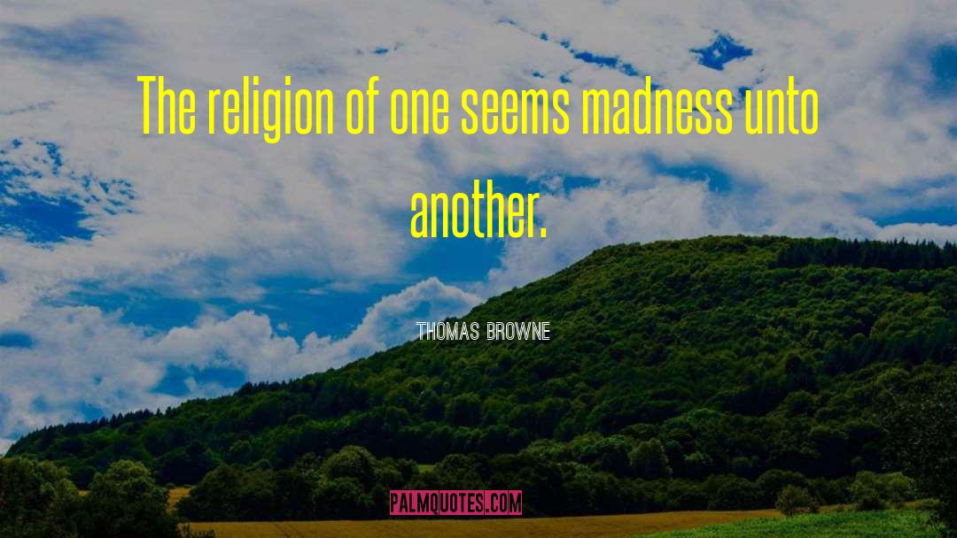 Jewish Religion quotes by Thomas Browne