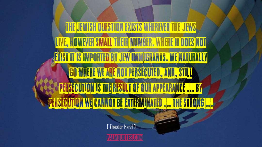Jewish Stereotypes quotes by Theodor Herzl