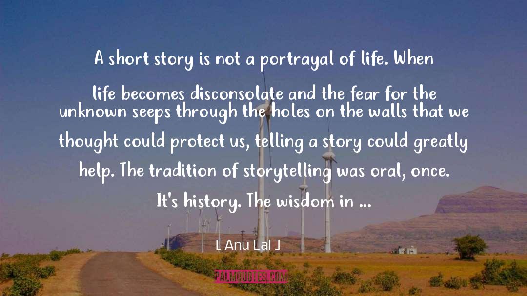 Jewish Story Telling quotes by Anu Lal