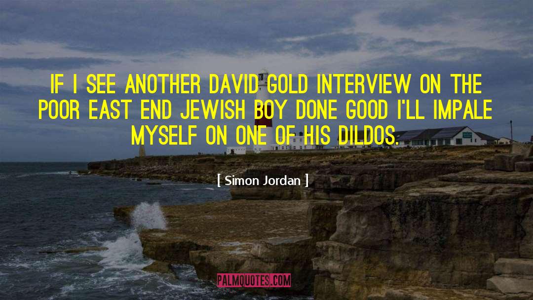 Jewish Tradition quotes by Simon Jordan