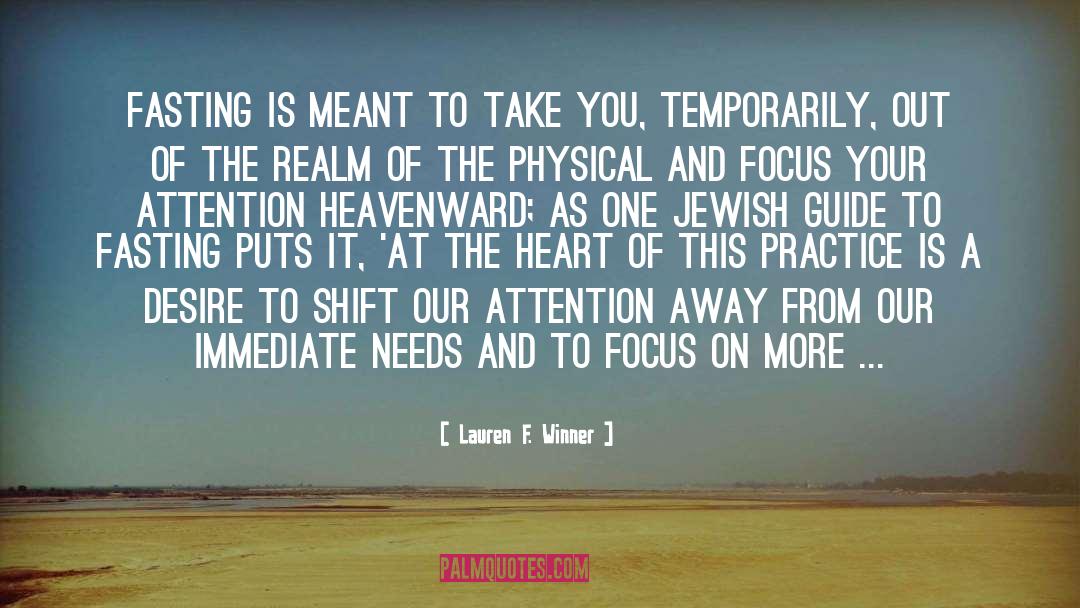 Jewish Tradition quotes by Lauren F. Winner