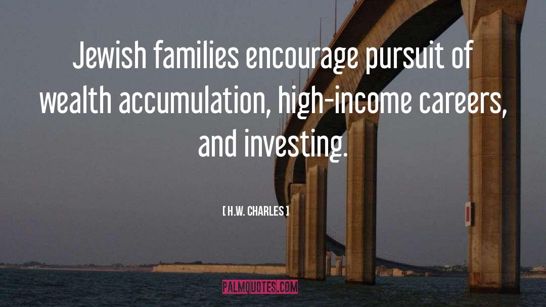 Jewish Wealth Humor Brooklyn quotes by H.W. Charles