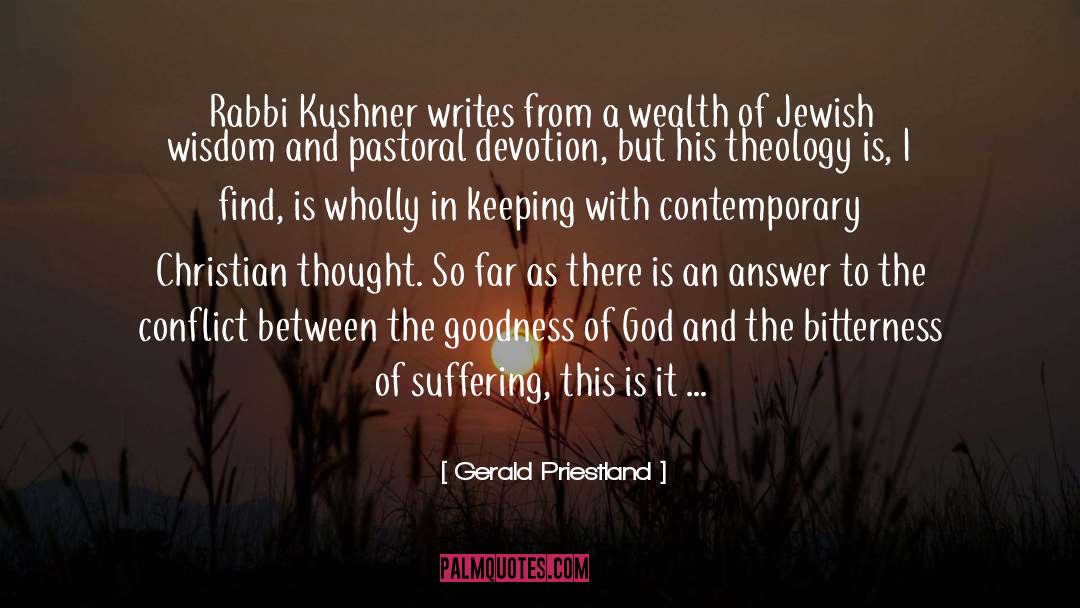 Jewish Wealth Humor Brooklyn quotes by Gerald Priestland