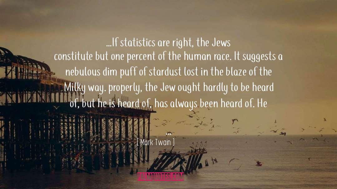 Jews And Judaism In Europe quotes by Mark Twain