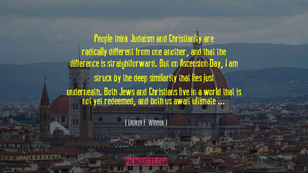 Jews And Judaism In Europe quotes by Lauren F. Winner
