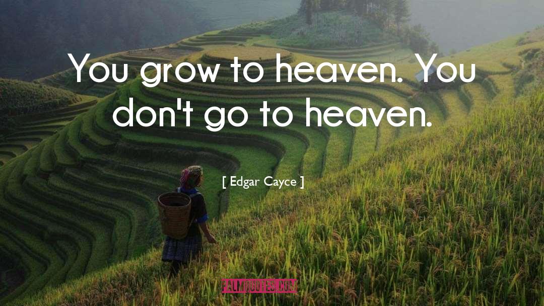 Jews Go To Heaven quotes by Edgar Cayce