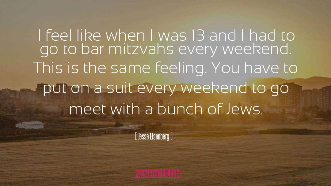 Jews quotes by Jesse Eisenberg