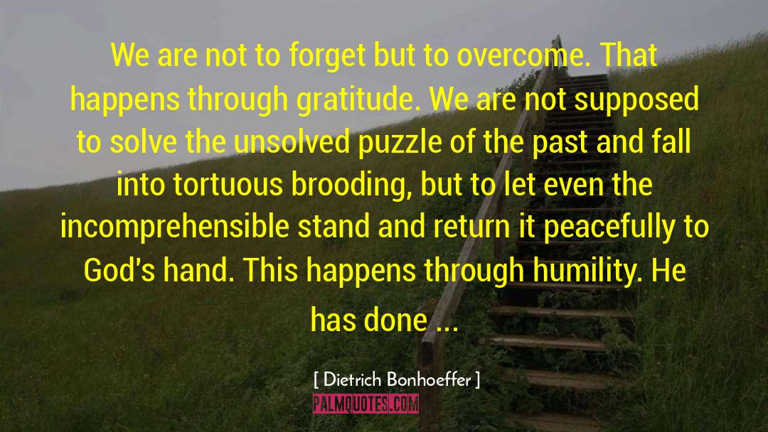 Jigsaw Puzzle quotes by Dietrich Bonhoeffer