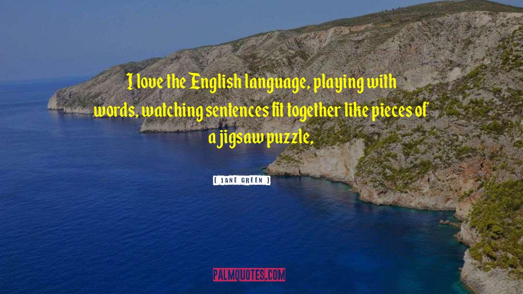 Jigsaw Puzzle quotes by Jane Green