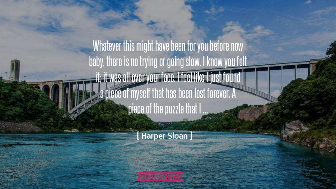 Jigsaw Puzzle quotes by Harper Sloan