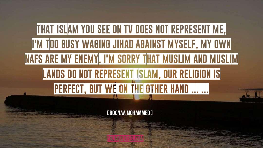 Jihad quotes by Boonaa Mohammed