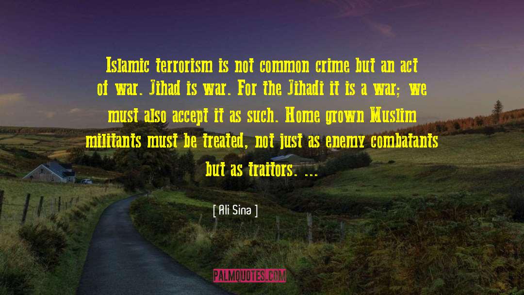 Jihadi quotes by Ali Sina