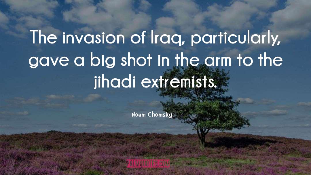 Jihadi quotes by Noam Chomsky