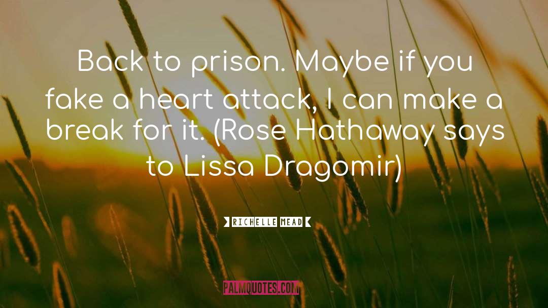 Jill Mastrano Dragomir quotes by Richelle Mead