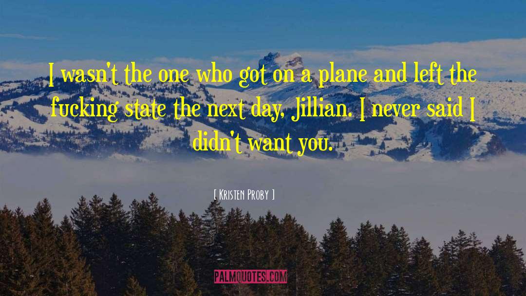 Jillian Kent quotes by Kristen Proby