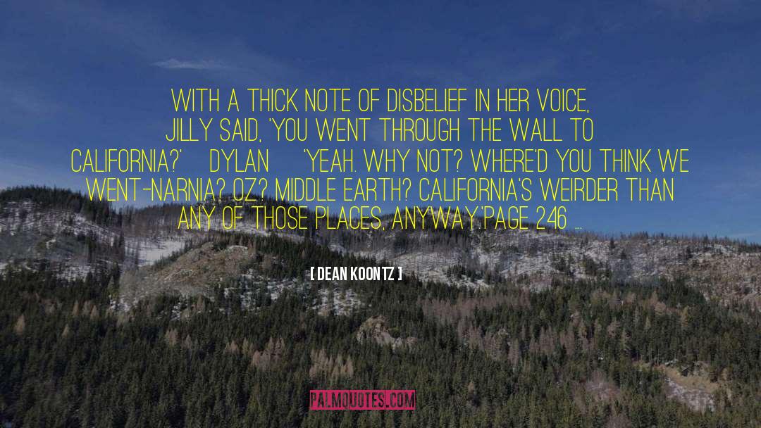 Jilly quotes by Dean Koontz