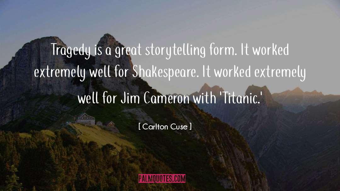 Jim Allister quotes by Carlton Cuse