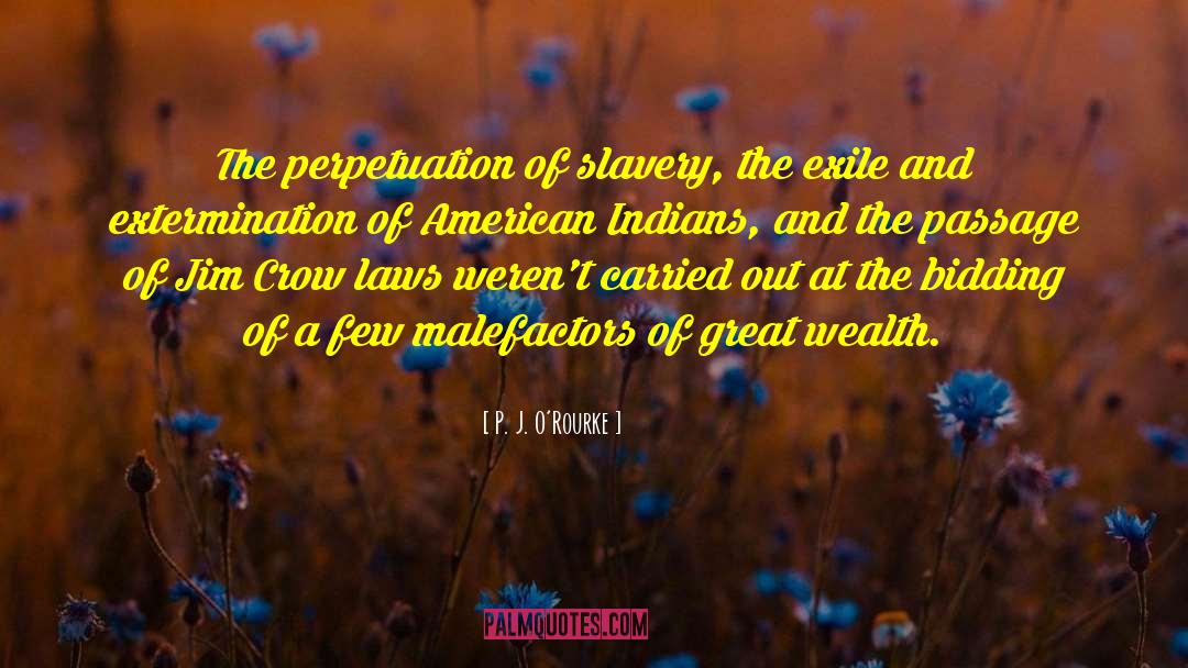 Jim Crow Laws quotes by P. J. O'Rourke