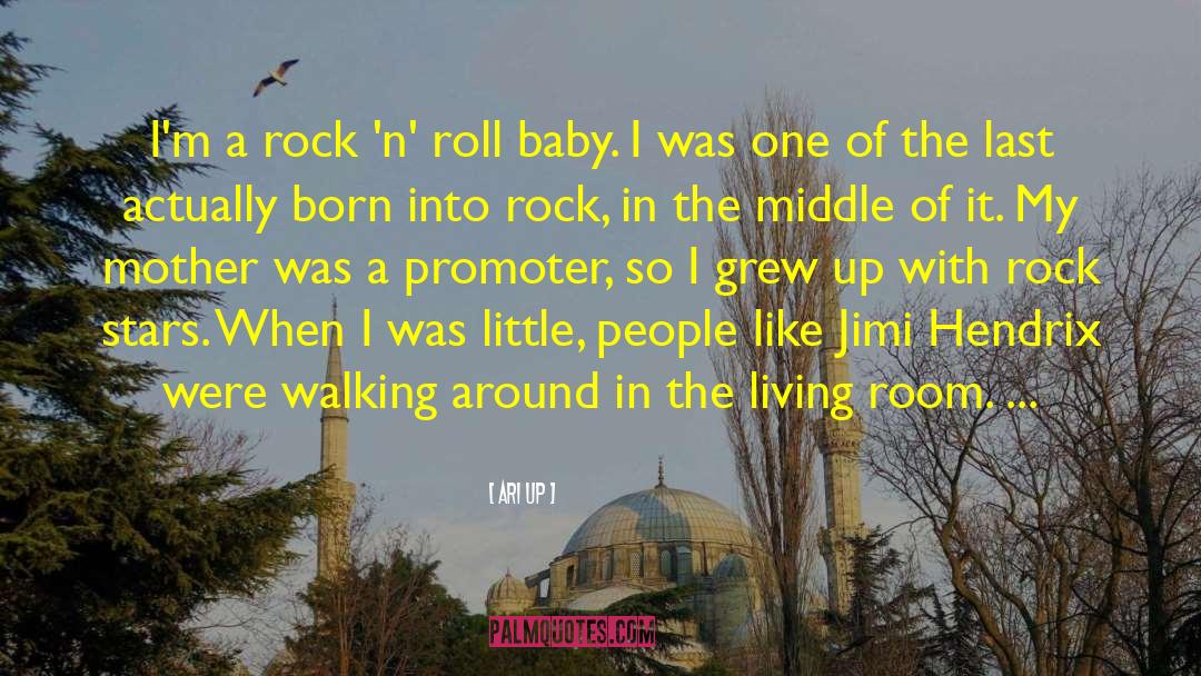 Jimi Hendrix quotes by Ari Up