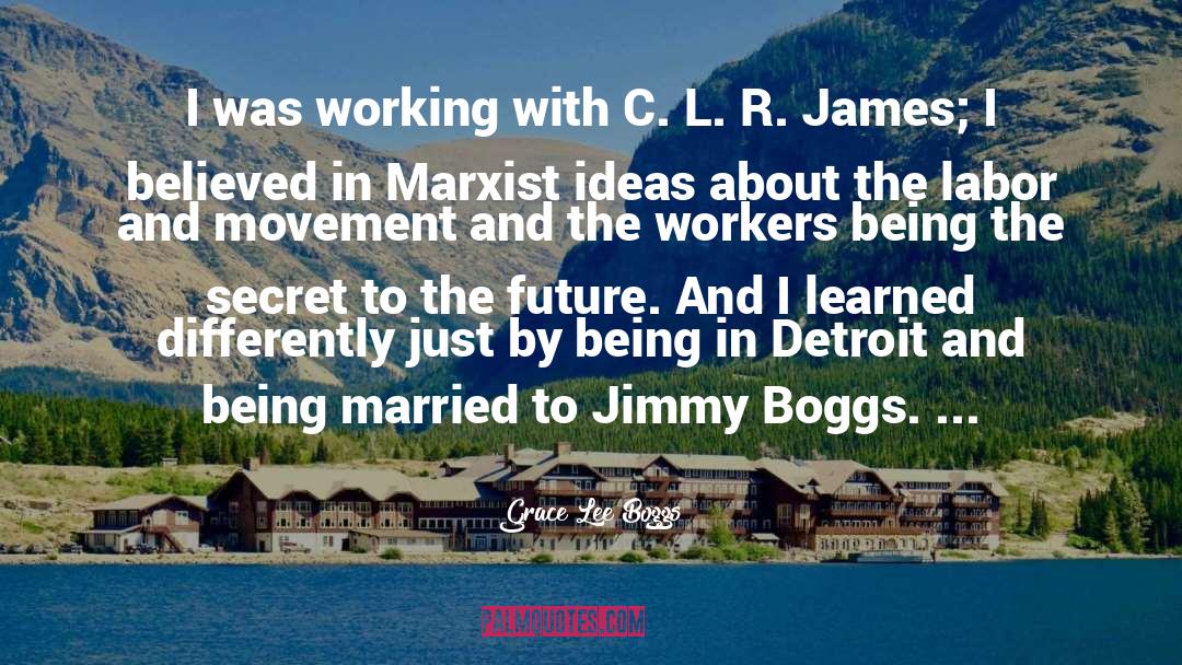 Jimmy James Blood quotes by Grace Lee Boggs
