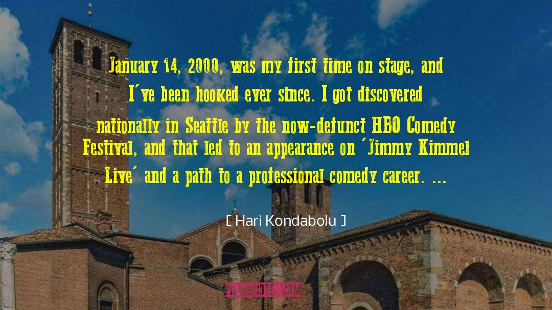 Jimmy Kimmel Interview quotes by Hari Kondabolu