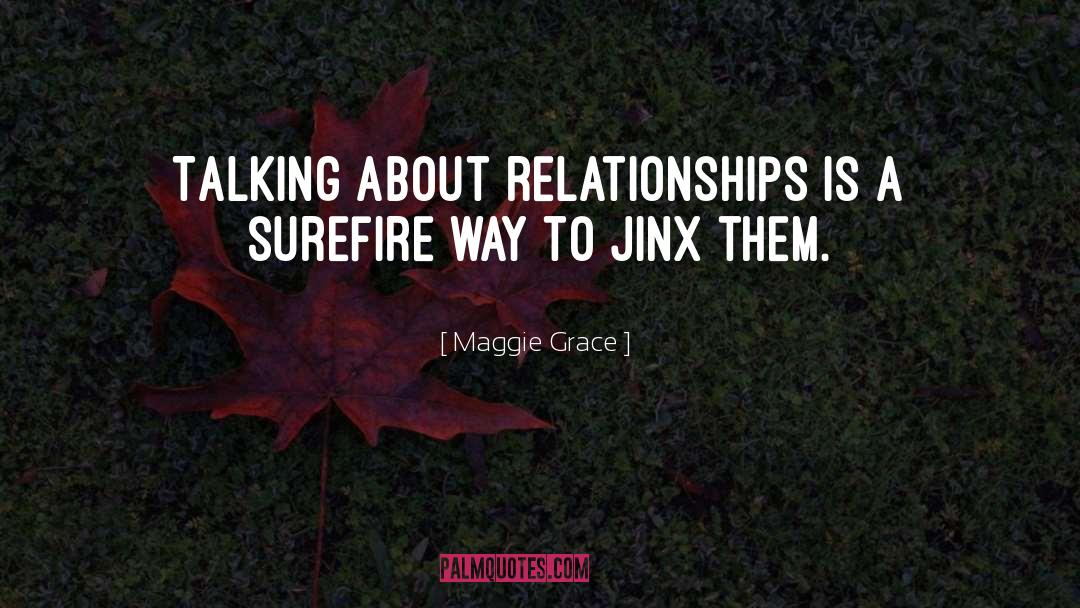 Jinx quotes by Maggie Grace