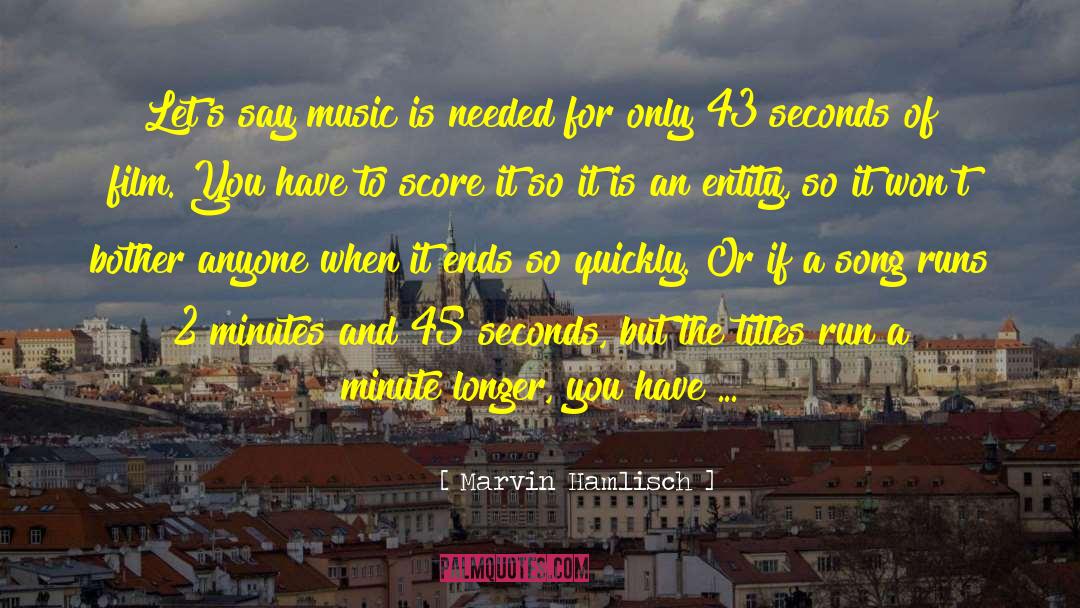 Jitta Score quotes by Marvin Hamlisch