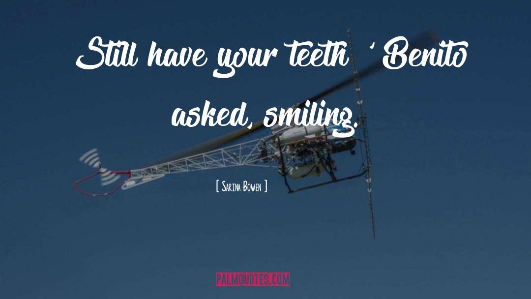 Jittering Teeth quotes by Sarina Bowen