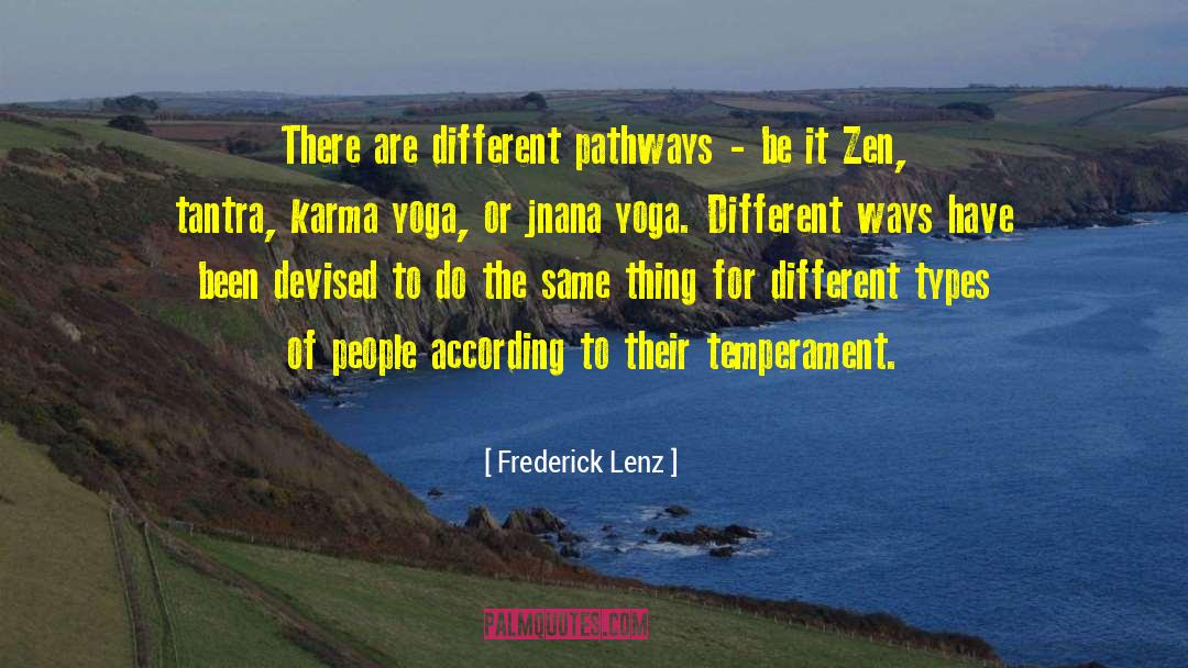 Jnana Yoga quotes by Frederick Lenz