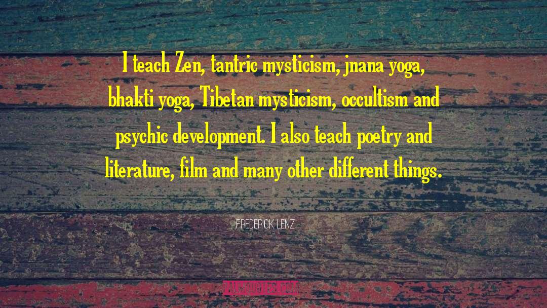 Jnana Yoga quotes by Frederick Lenz