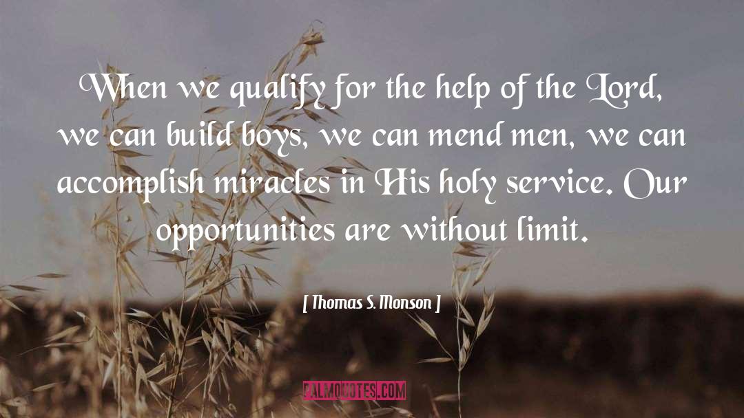 Jo S Boys quotes by Thomas S. Monson