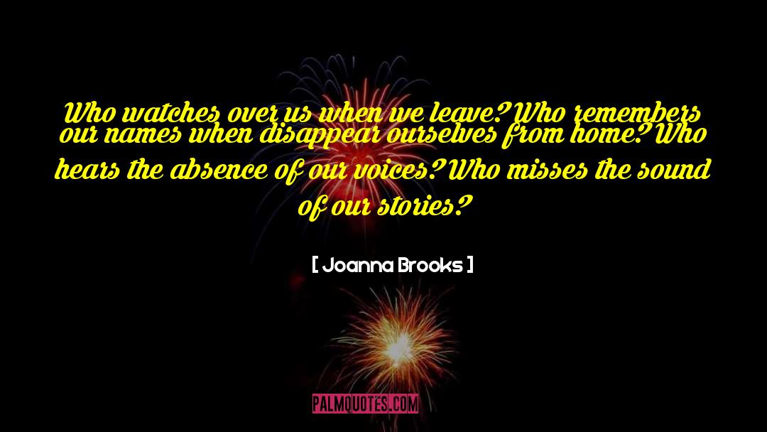 Joanna Beauchamp quotes by Joanna Brooks