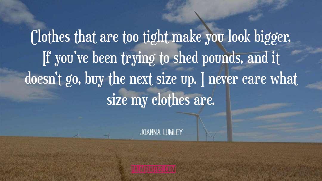 Joanna Hathaway quotes by Joanna Lumley