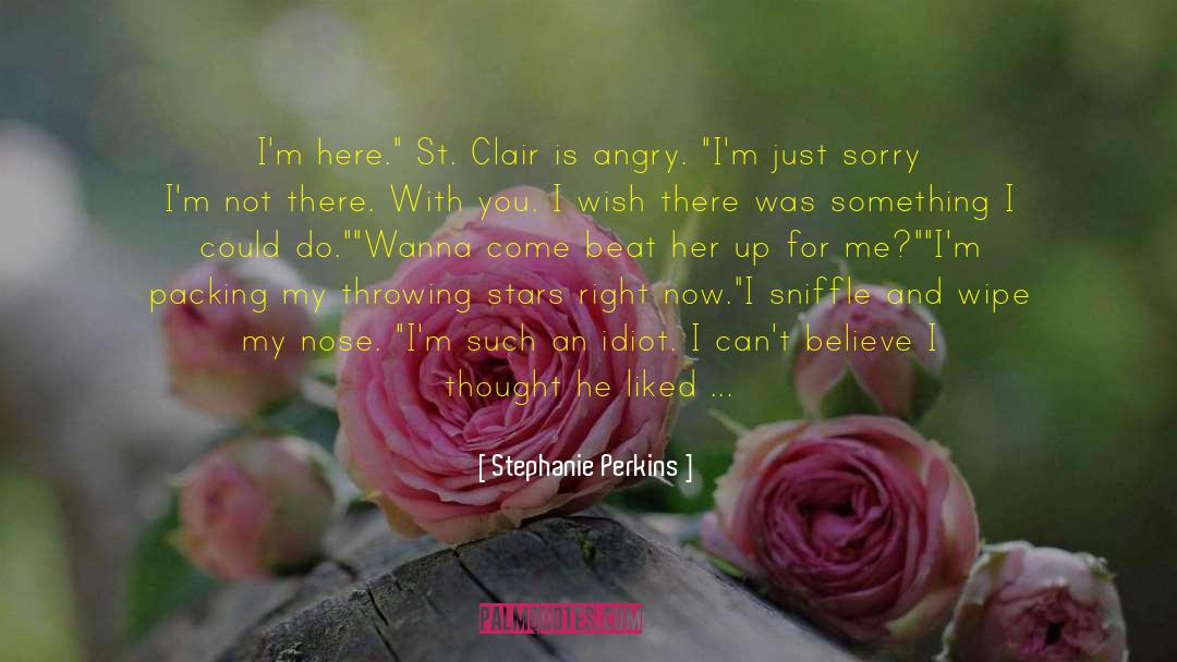 Joanne St Clair quotes by Stephanie Perkins