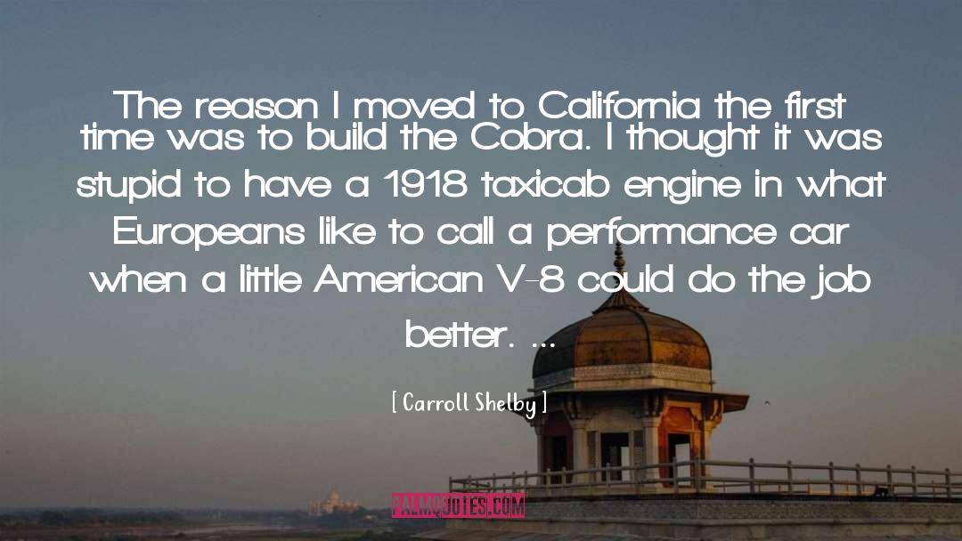 Job 8 7 quotes by Carroll Shelby