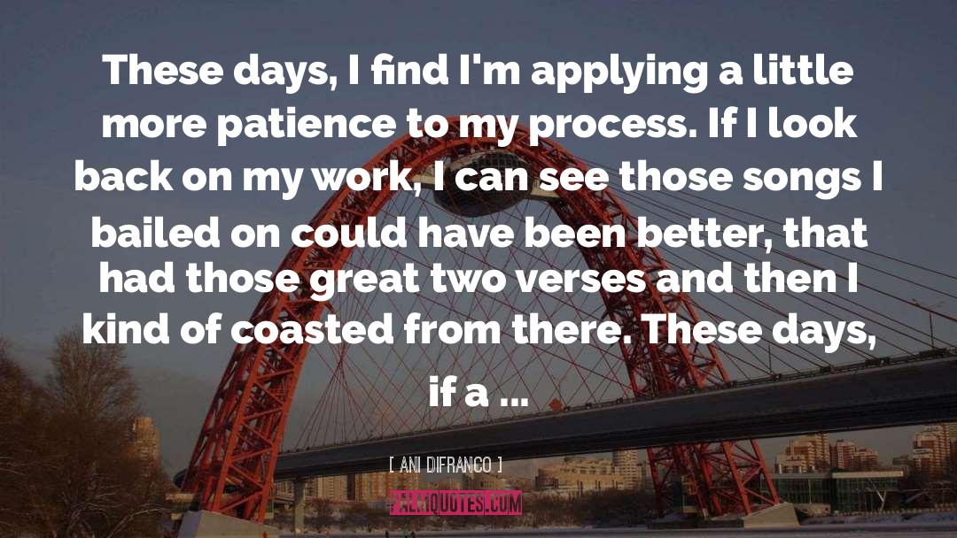 Job And Work quotes by Ani DiFranco