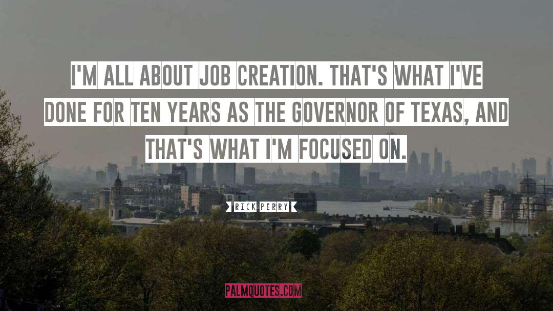 Job Creation quotes by Rick Perry