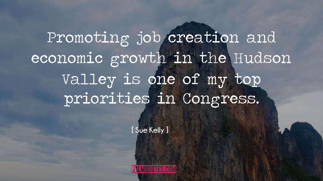 Job Creation quotes by Sue Kelly