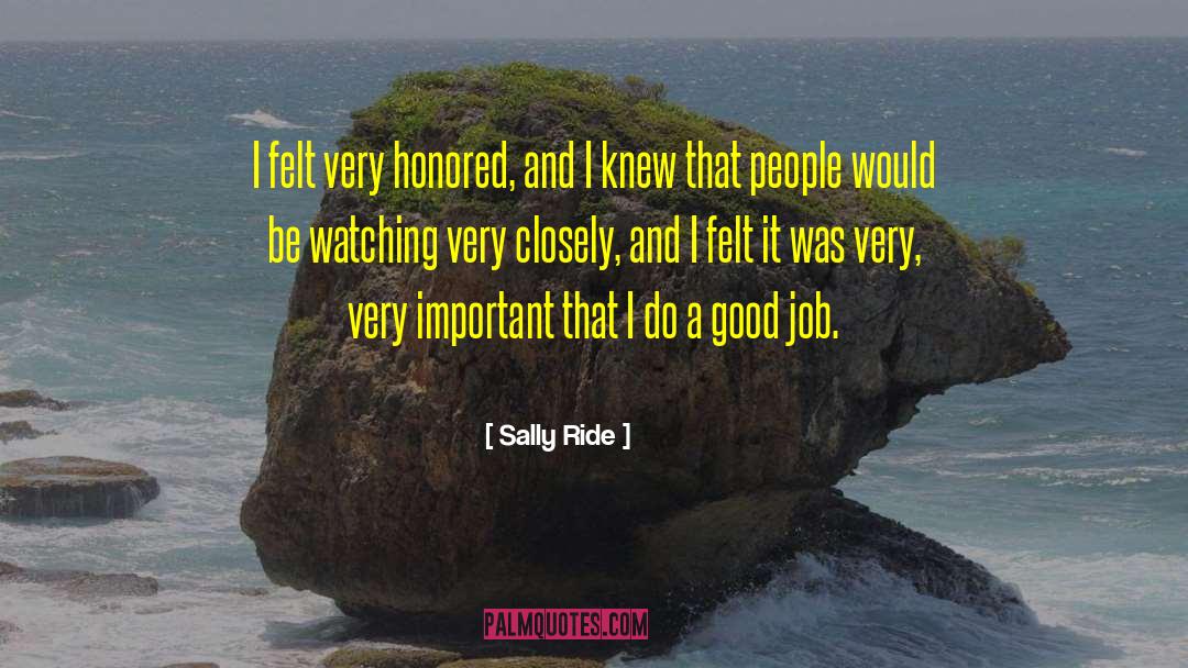 Job Growth quotes by Sally Ride