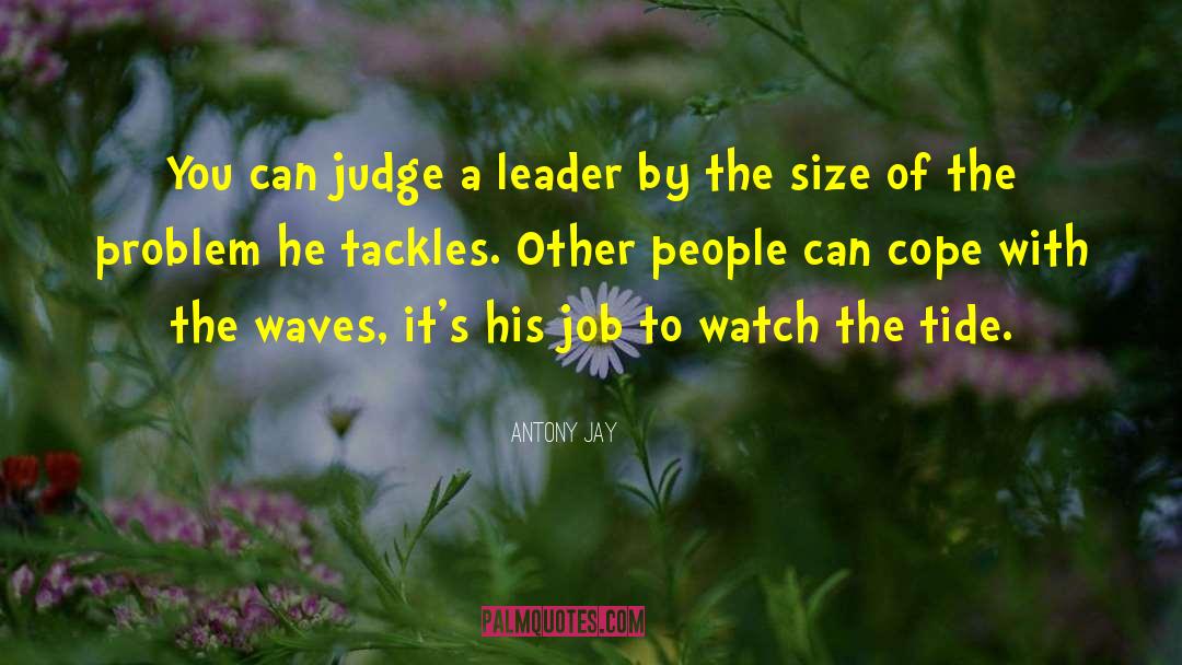 Job Hazards quotes by Antony Jay