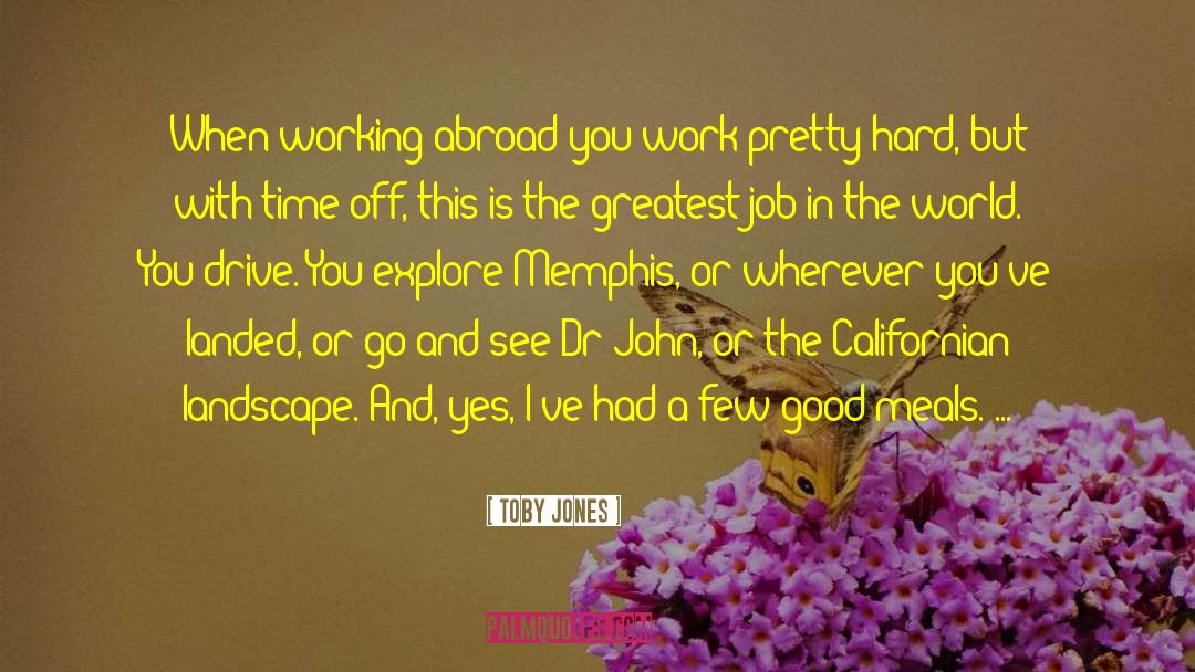 Job Hunt quotes by Toby Jones