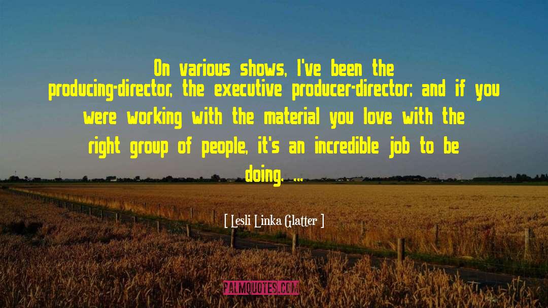 Job Loss quotes by Lesli Linka Glatter