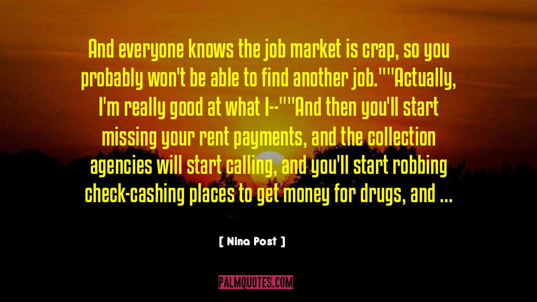 Job Market quotes by Nina Post