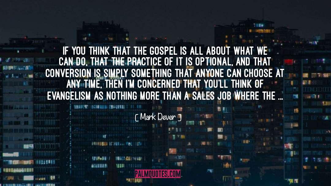 Job Opportunities quotes by Mark Dever