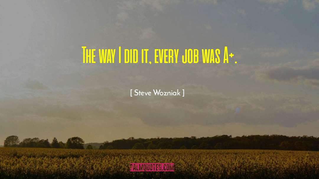 Job Opportunities quotes by Steve Wozniak