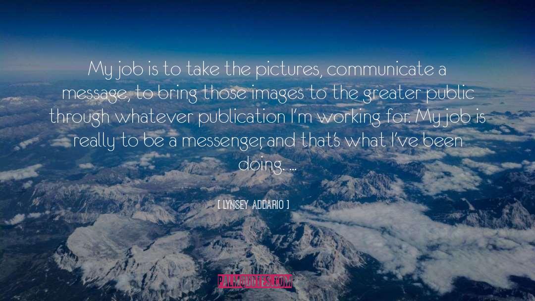 Job Opportunities quotes by Lynsey Addario