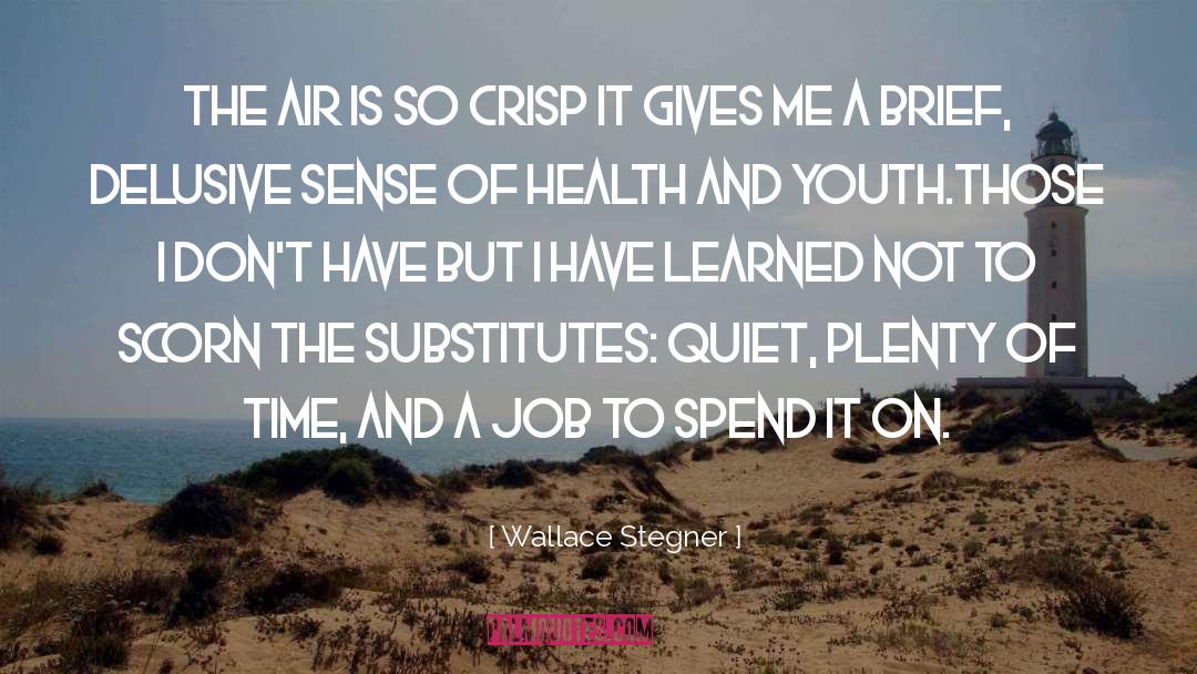 Job quotes by Wallace Stegner