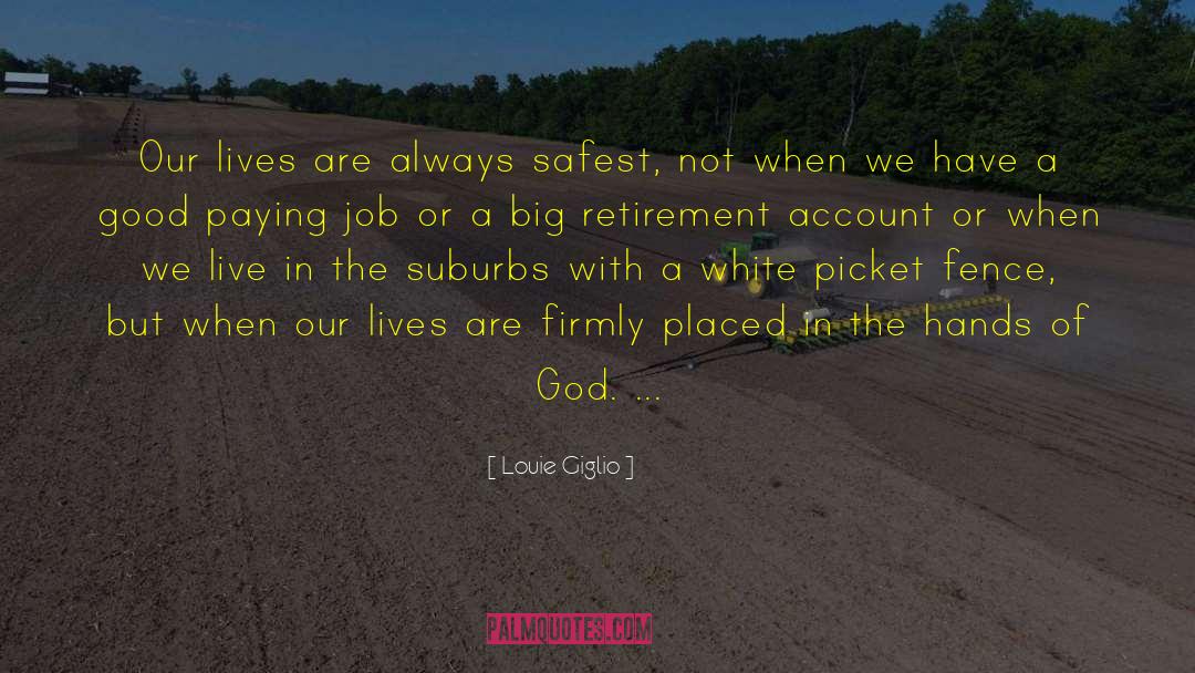 Job Searching quotes by Louie Giglio