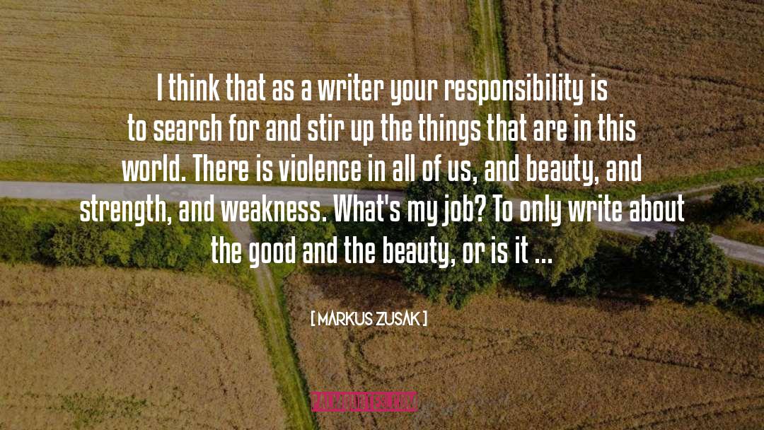 Job Searching quotes by Markus Zusak